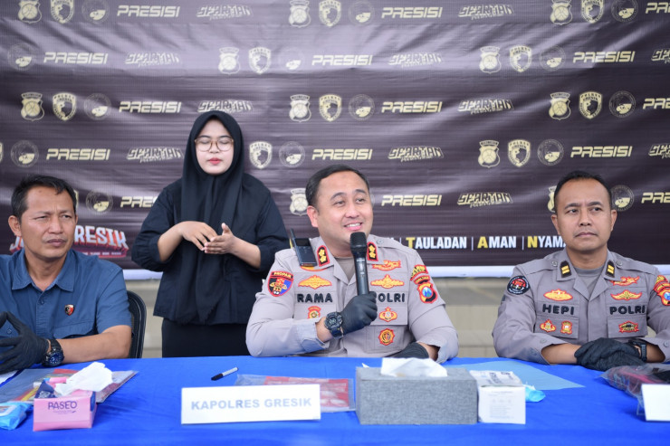 Kapolres Gresik Kami Tidak Akan Memberi Ruang Bagi Pelaku Narkoba